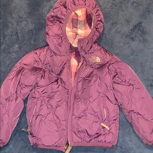 North face 2y winter puffer coat
